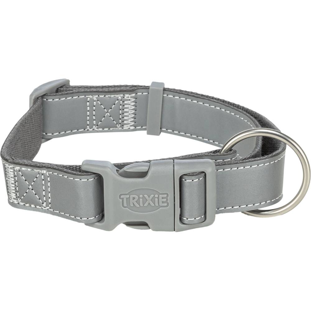 Нашийник для собак Trixie Premium Reflec XS-S - сірий Нашийник для собак Trixie Premium Reflec XS-S - сірий
