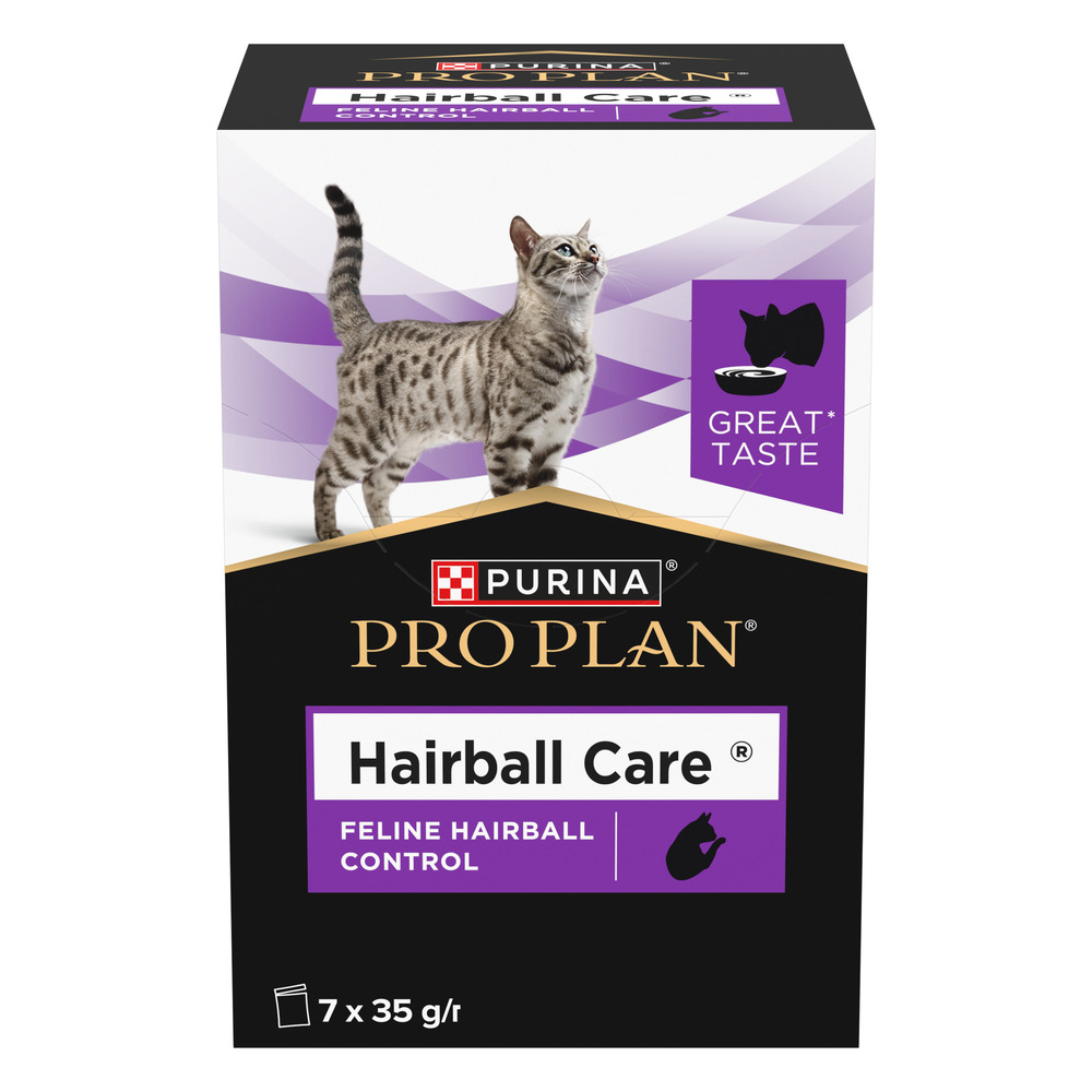 Ветеринарная добавка Pro Plan Hairball Care для выведения шерсти кошек 7 шт х 35 г Ветеринарная добавка Pro Plan Hairball Care для выведения шерсти кошек 7 шт х 35 г