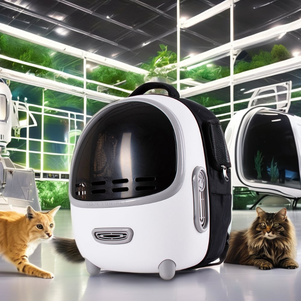 Рюкзак-переноска для кошек Me&Pet 33,5х28х43 см - белый Рюкзак-переноска для кошек Me&Pet 33,5х28х43 см - белый